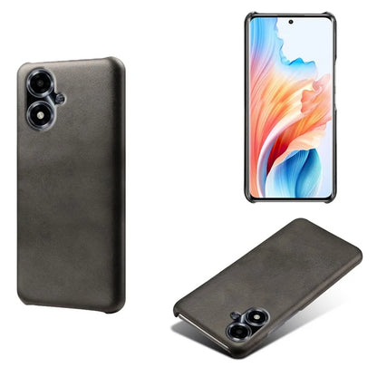 For Oppo A2m 5G Slim Protective Phone Case PU Leather Coated PC Cover