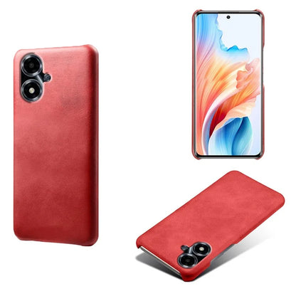 For Oppo A2m 5G Slim Protective Phone Case PU Leather Coated PC Cover
