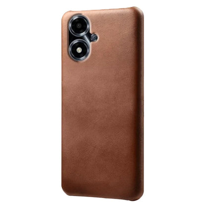 For Oppo A2m 5G Slim Protective Phone Case PU Leather Coated PC Cover