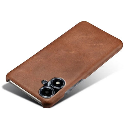 For Oppo A2m 5G Slim Protective Phone Case PU Leather Coated PC Cover