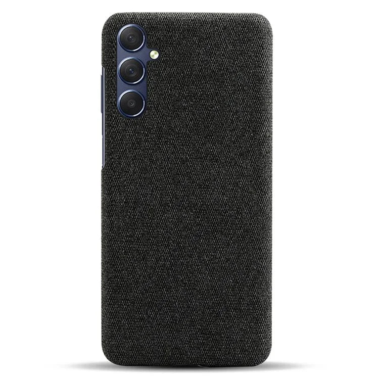 For Samsung Galaxy A15 5G Case Slim-fit Shockproof Cloth+PC Smartphone Cover