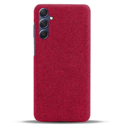 For Samsung Galaxy A15 5G Case Slim-fit Shockproof Cloth+PC Smartphone Cover