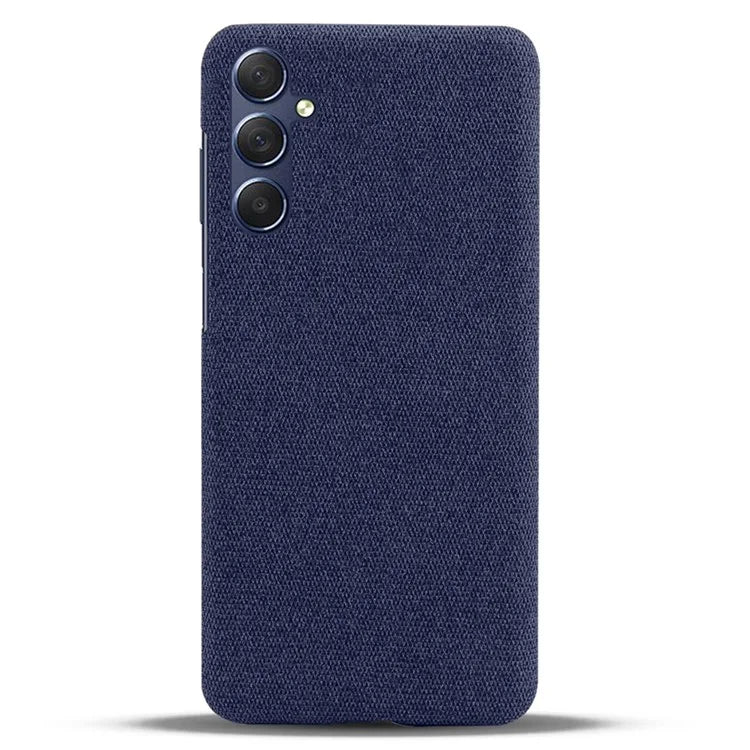 For Samsung Galaxy A15 5G Case Slim-fit Shockproof Cloth+PC Smartphone Cover