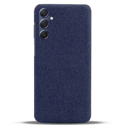 For Samsung Galaxy A15 5G Case Slim-fit Shockproof Cloth+PC Smartphone Cover