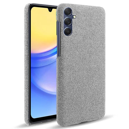 For Samsung Galaxy A15 5G Case Slim-fit Shockproof Cloth+PC Smartphone Cover