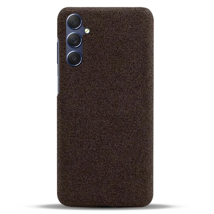 For Samsung Galaxy A15 5G Case Slim-fit Shockproof Cloth+PC Smartphone Cover