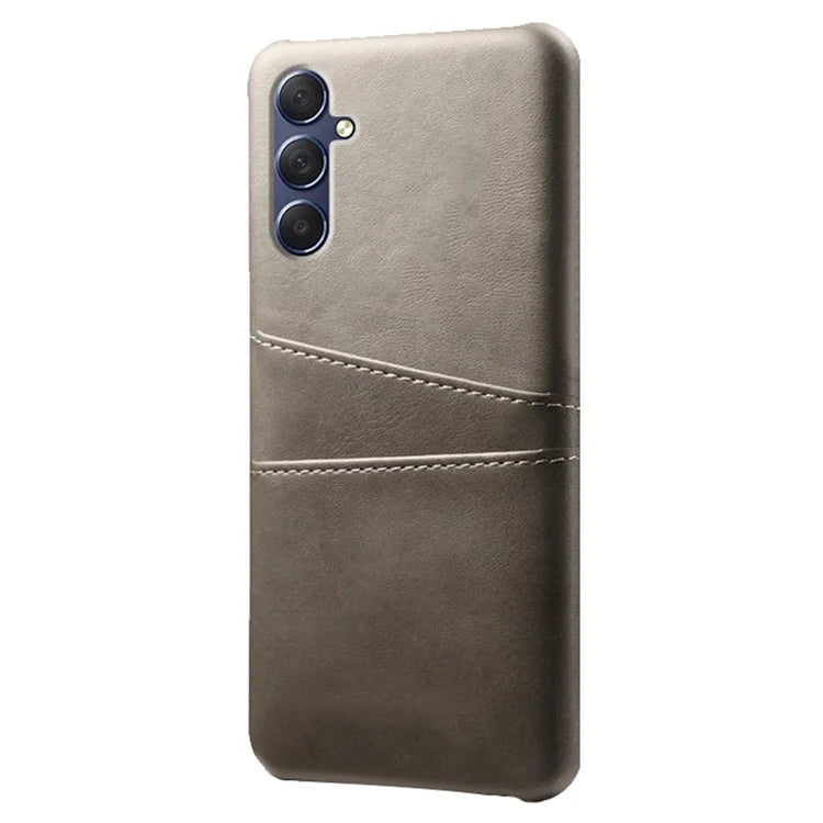 For Samsung Galaxy A15 5G Case Anti-drop PU Leather+PC Dual Card Slots Phone Shell