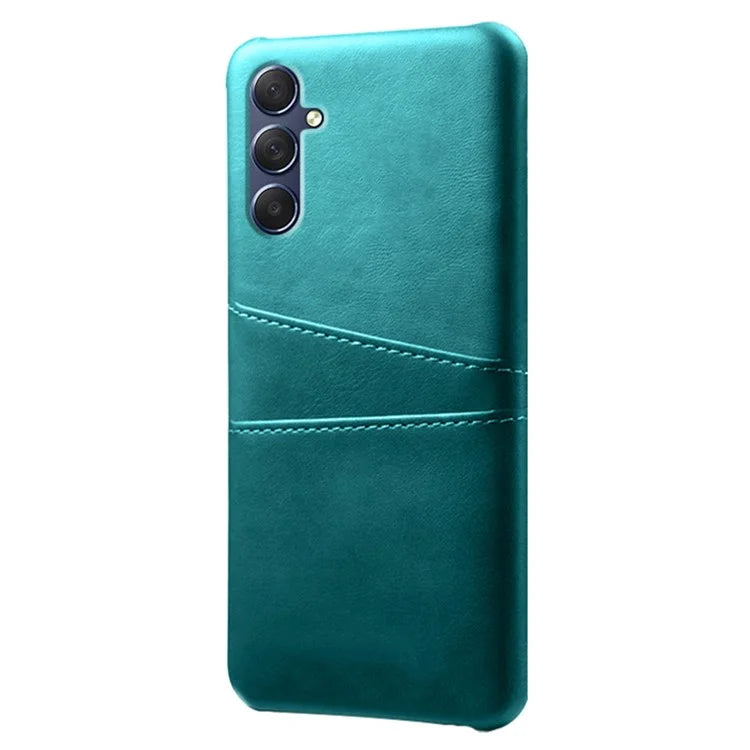 For Samsung Galaxy A15 5G Case Anti-drop PU Leather+PC Dual Card Slots Phone Shell