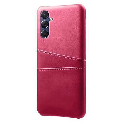 For Samsung Galaxy A15 5G Case Anti-drop PU Leather+PC Dual Card Slots Phone Shell