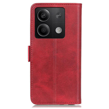 For Xiaomi Redmi Note 13 5G / 13 5G (China) Leather Case Magnetic Clasp Wallet Phone Cover