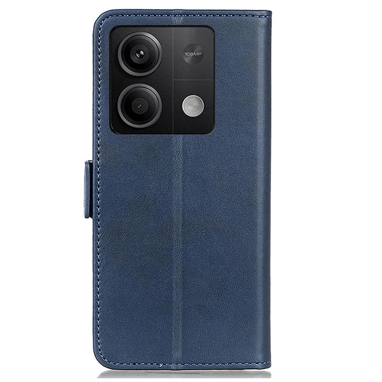 For Xiaomi Redmi Note 13 5G / 13 5G (China) Leather Case Magnetic Clasp Wallet Phone Cover