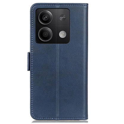 For Xiaomi Redmi Note 13 5G / 13 5G (China) Leather Case Magnetic Clasp Wallet Phone Cover