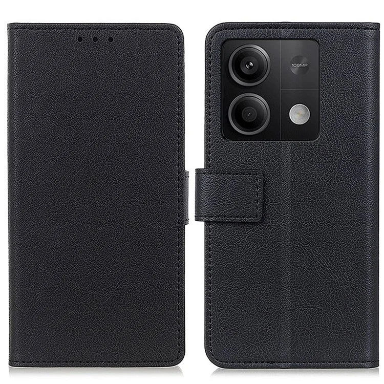 For Xiaomi Redmi Note 13 5G / 13 5G (China) Case PU Leather Shockproof Phone Wallet Cover