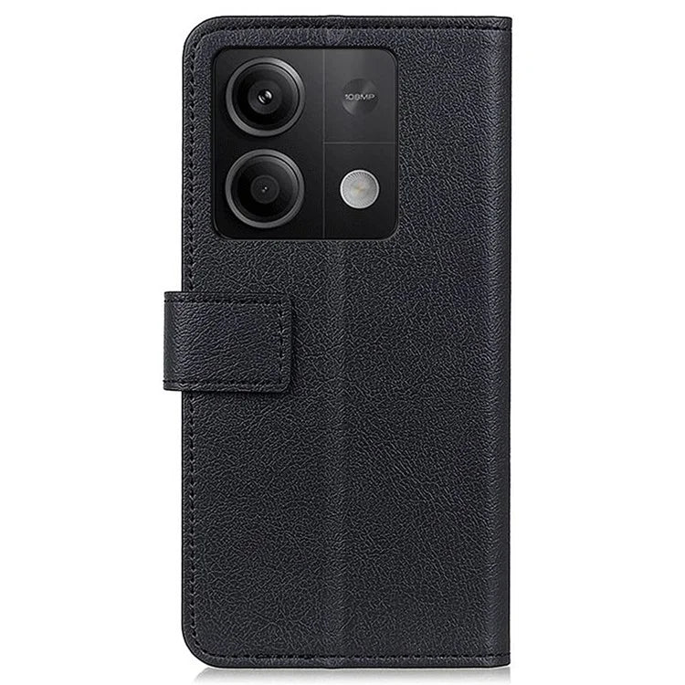 For Xiaomi Redmi Note 13 5G / 13 5G (China) Case PU Leather Shockproof Phone Wallet Cover
