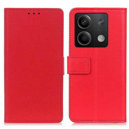 For Xiaomi Redmi Note 13 5G / 13 5G (China) Case PU Leather Shockproof Phone Wallet Cover