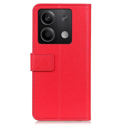 For Xiaomi Redmi Note 13 5G / 13 5G (China) Case PU Leather Shockproof Phone Wallet Cover