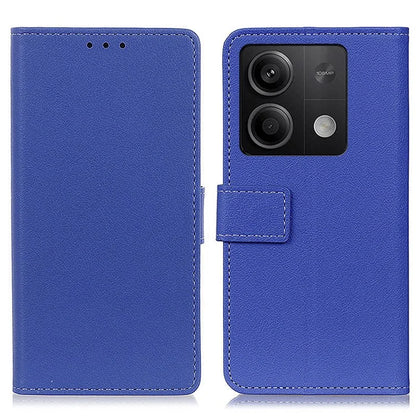For Xiaomi Redmi Note 13 5G / 13 5G (China) Case PU Leather Shockproof Phone Wallet Cover