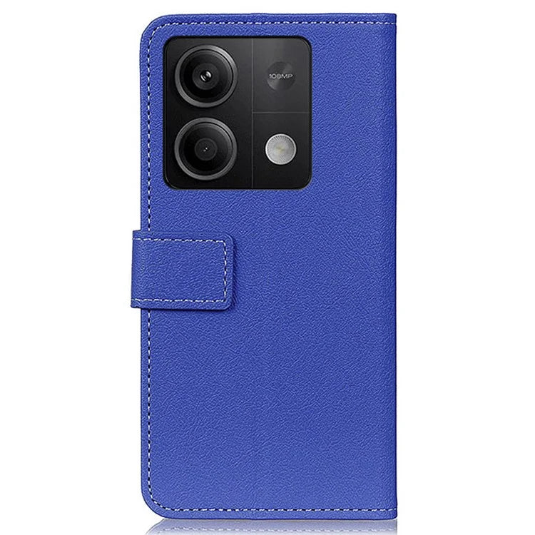 For Xiaomi Redmi Note 13 5G / 13 5G (China) Case PU Leather Shockproof Phone Wallet Cover
