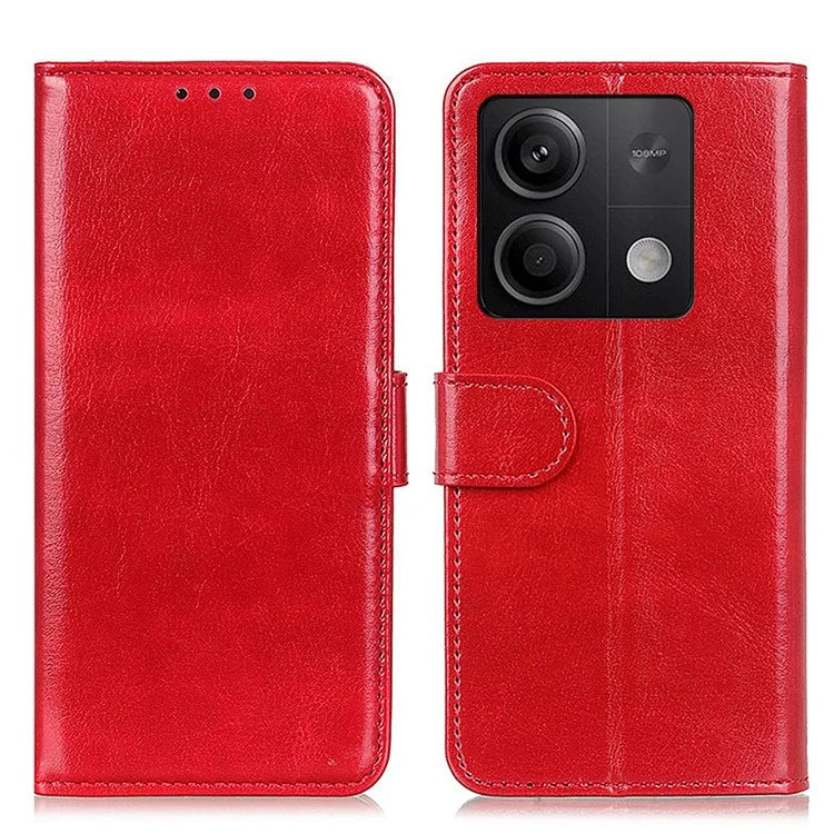 For Xiaomi Redmi Note 13 5G / 13 5G (China) Case Phone Leather Cover with Stand Wallet