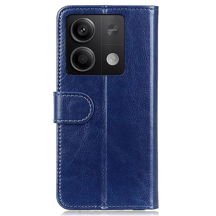 For Xiaomi Redmi Note 13 5G / 13 5G (China) Case Phone Leather Cover with Stand Wallet