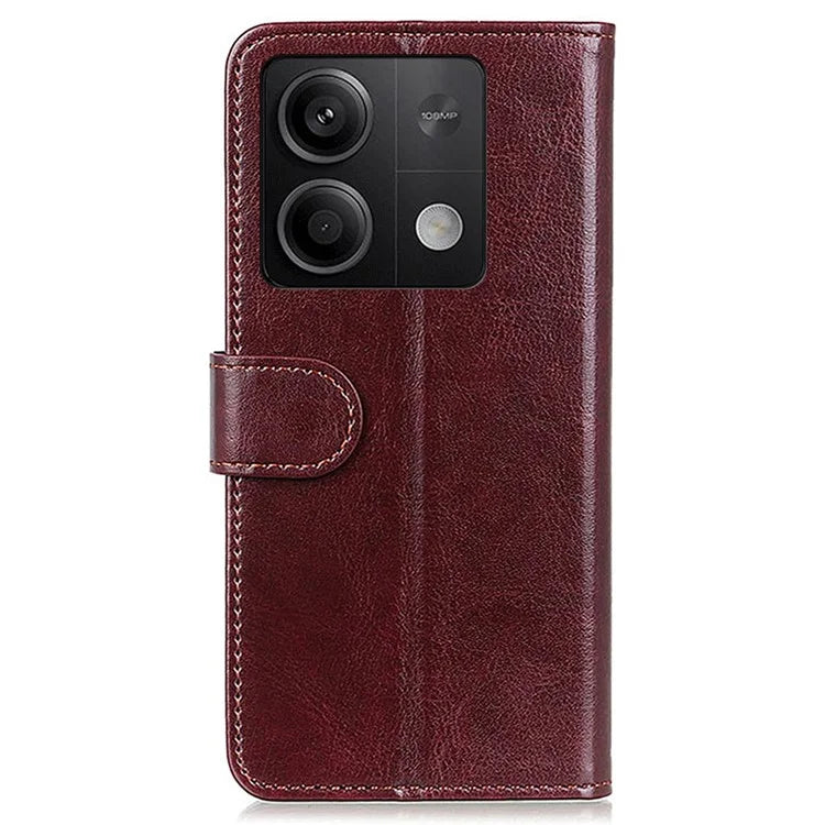 For Xiaomi Redmi Note 13 5G / 13 5G (China) Case Phone Leather Cover with Stand Wallet