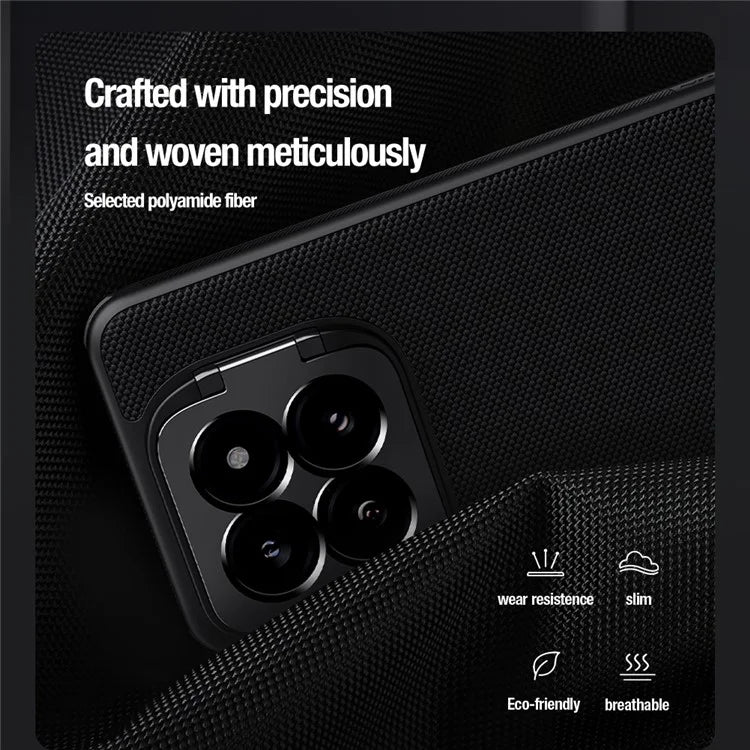 NILLKIN Textured Prop Magnetic Series for Xiaomi 14 Phone Case Precise Cutout Lens Protection Cover