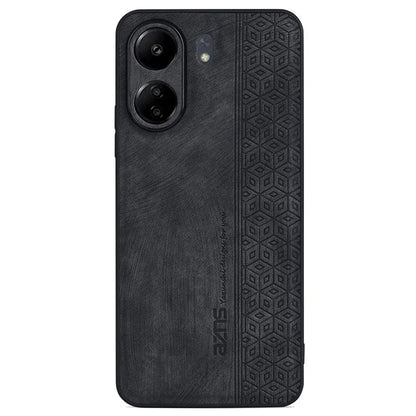 AZNS For Xiaomi Redmi 13C 4G / Poco C65 4G Case Anti-fall PU Leather+TPU Imprint Phone Cover