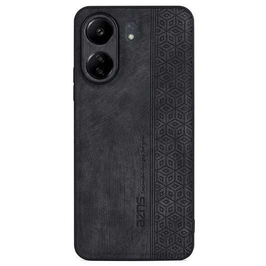 AZNS For Xiaomi Redmi 13C 4G / Poco C65 4G Case Anti-fall PU Leather+TPU Imprint Phone Cover