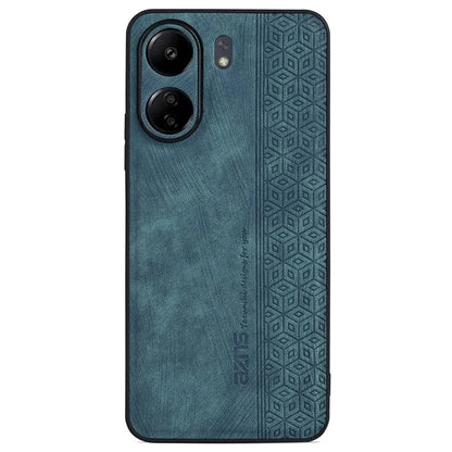 AZNS For Xiaomi Redmi 13C 4G / Poco C65 4G Case Anti-fall PU Leather+TPU Imprint Phone Cover