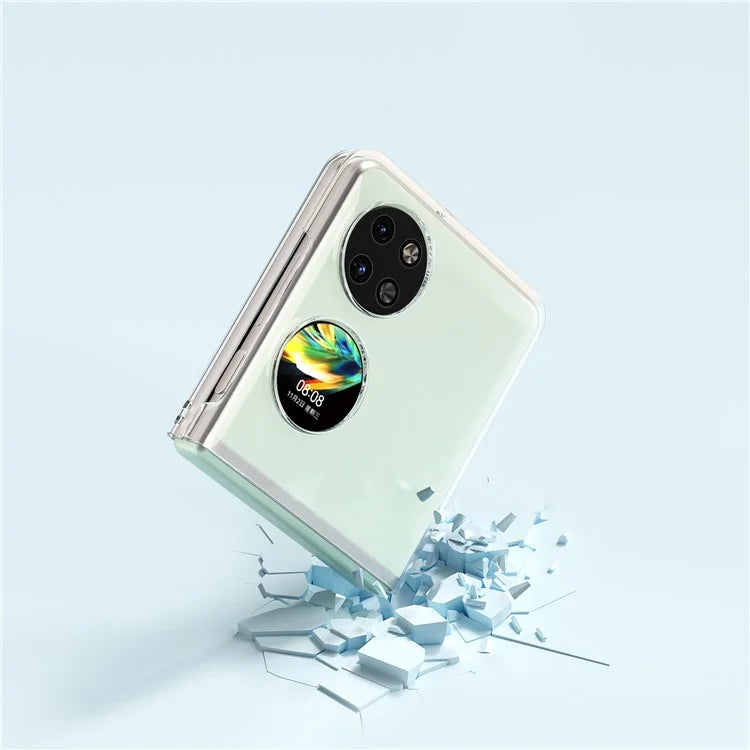 For Huawei Pocket 2 Clear Case Anti-Scratch Hard PC Phone Cover