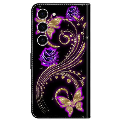 For Samsung Galaxy S24 Case 3D Pattern Printing Anti-drop Leather Cover