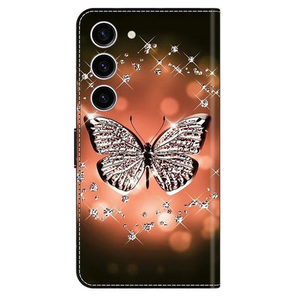 For Samsung Galaxy S24 Case 3D Pattern Printing Anti-drop Leather Cover