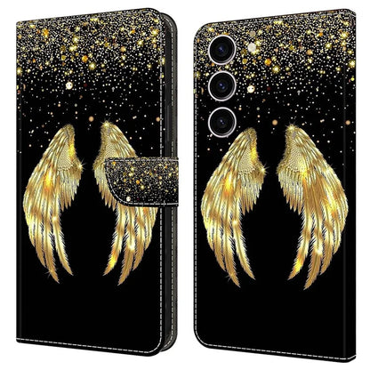For Samsung Galaxy S24 Case 3D Pattern Printing Anti-drop Leather Cover