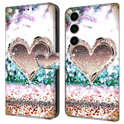 For Samsung Galaxy S24 Case 3D Pattern Printing Anti-drop Leather Cover