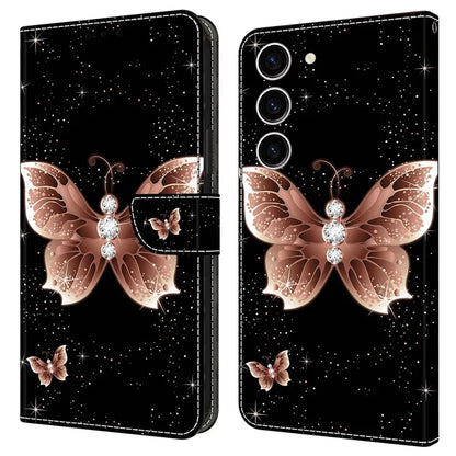 For Samsung Galaxy S24 Case 3D Pattern Printing Anti-drop Leather Cover