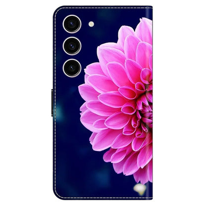 For Samsung Galaxy S24 Case 3D Pattern Printing Anti-drop Leather Cover
