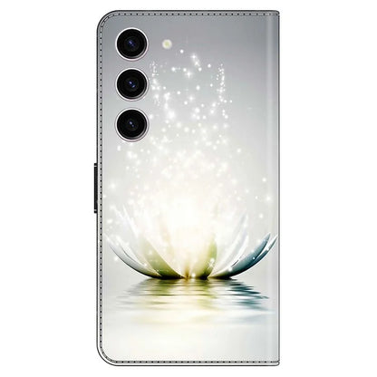 For Samsung Galaxy S24 Case 3D Pattern Printing Anti-drop Leather Cover