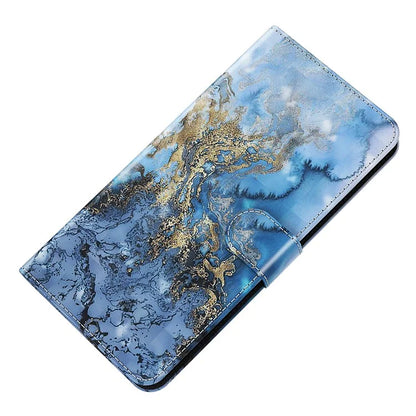 For Samsung Galaxy S24 Ultra Case 3D Pattern Leather Stand Phone Cover