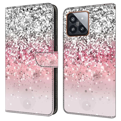 For Xiaomi 14 Pro Leather Phone Case Wallet 3D Pattern Design Cover
