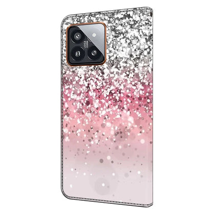 For Xiaomi 14 Pro Leather Phone Case Wallet 3D Pattern Design Cover
