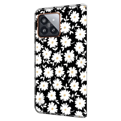 For Xiaomi 14 Pro Leather Phone Case Wallet 3D Pattern Design Cover
