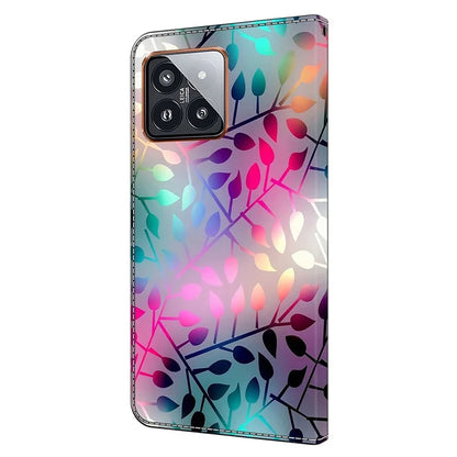 For Xiaomi 14 Pro Leather Phone Case Wallet 3D Pattern Design Cover
