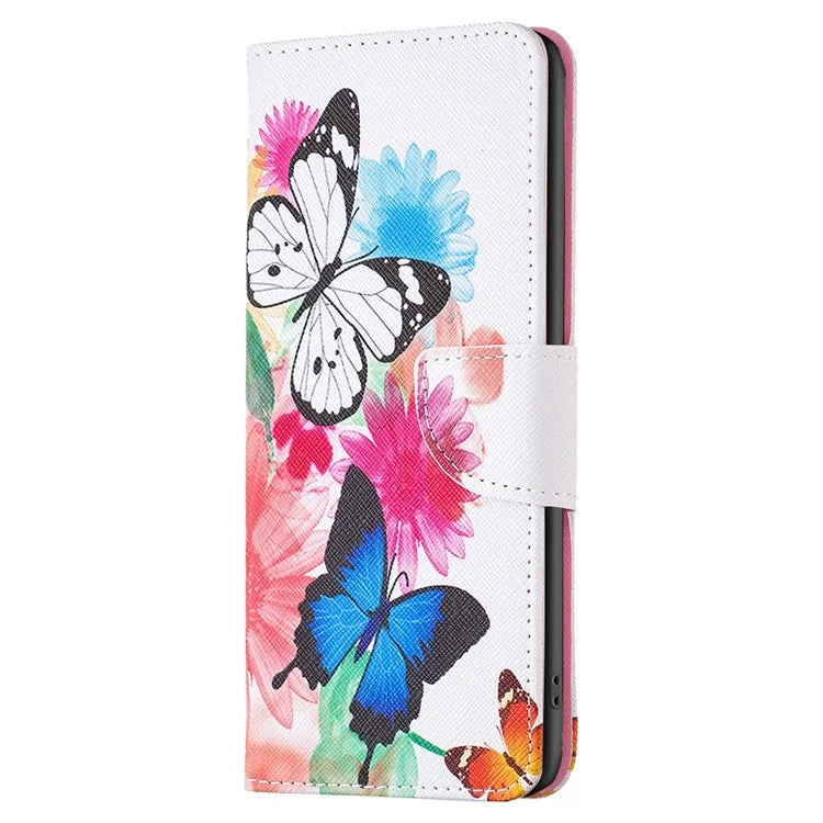 For TCL 40 SE Leather Case Pattern Printing Wallet Stand Cover