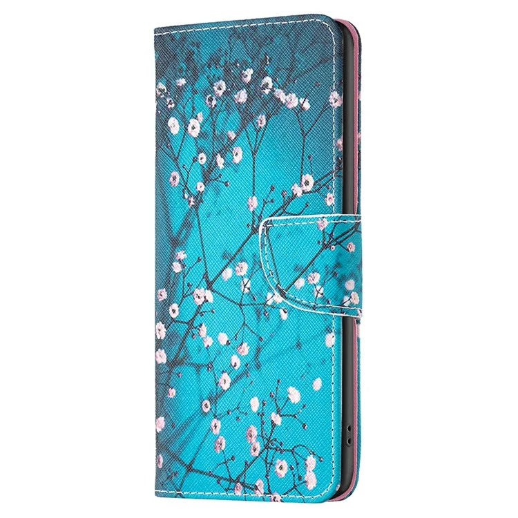 For TCL 40 SE Leather Case Pattern Printing Wallet Stand Cover