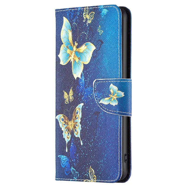 For TCL 40 SE Leather Case Pattern Printing Wallet Stand Cover
