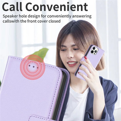 BINFEN COLOR BF17 For TCL 40 SE Leather Case Wallet Phone Stand Cover