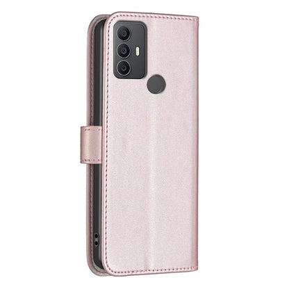 BINFEN COLOR BF17 For TCL 305 / 306 / 30 SE / 30E Leather Case Wallet Flip Phone Cover
