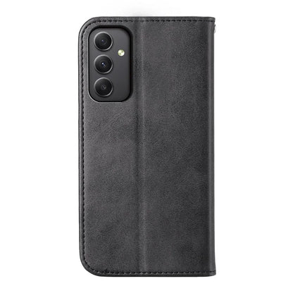 For Samsung Galaxy A35 5G Case Splicing Rhombus PU Leather+TPU Wallet Cover