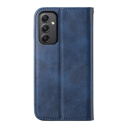 For Samsung Galaxy A35 5G Case Splicing Rhombus PU Leather+TPU Wallet Cover