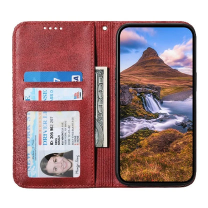 For Xiaomi Redmi 13C 4G / Poco C65 4G Case Imprinted Rhombus Pattern PU Leather Mobile Phone Cover